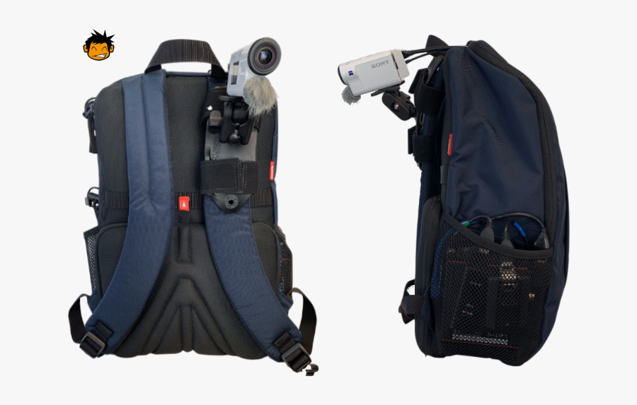 11 - Backpack Streaming, Transparent Clipart