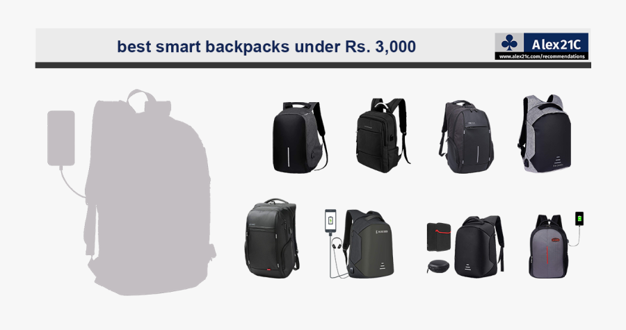 Transparent Hang Up Backpack Clipart - Laptop Bag, Transparent Clipart