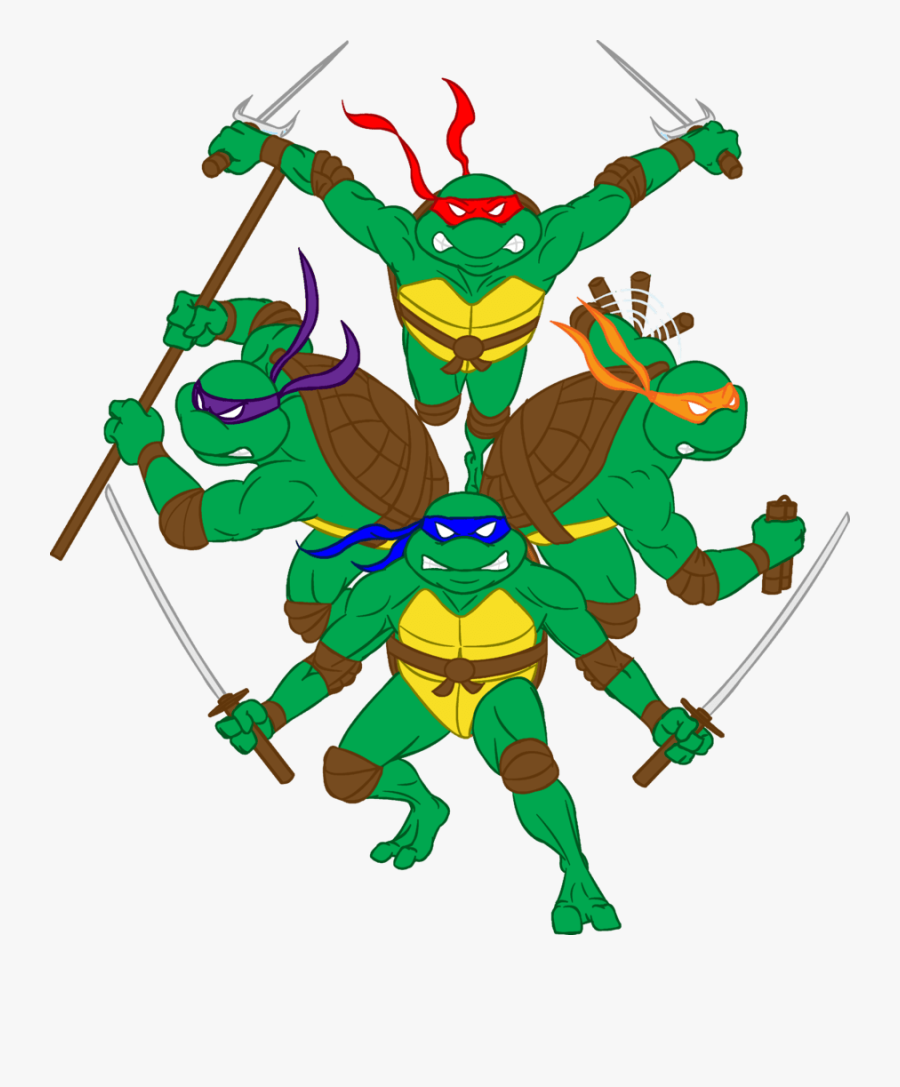 Transparent Tmnt Clipart - Teenage Mutant Ninja Turtles, Transparent Clipart