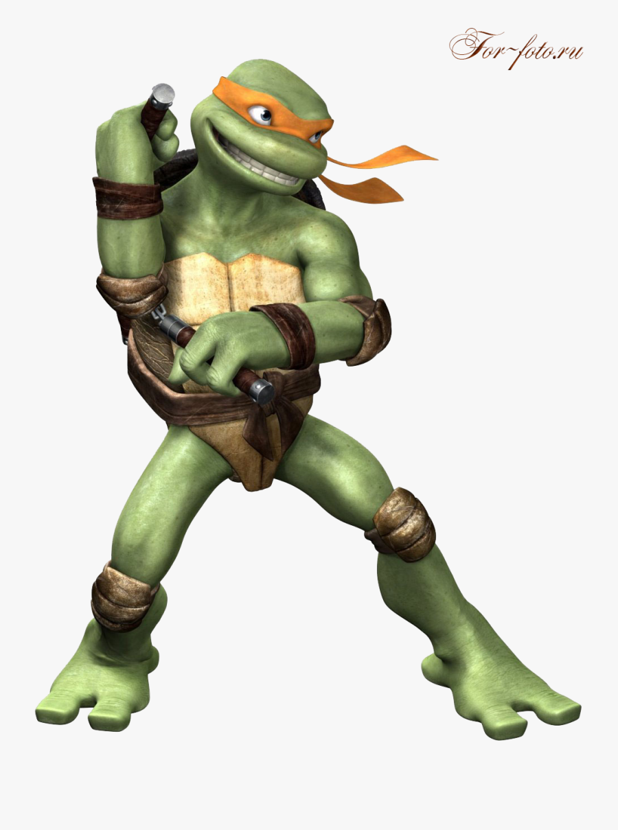 Michelangelo Leonardo Raphael Donatello Teenage Mutant - Donatello Michelangelo Teenage Mutant Ninja Turtles, Transparent Clipart