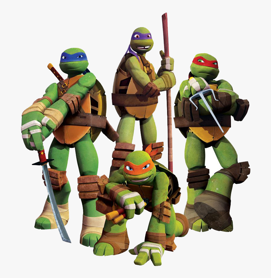 Leonardo Michelangelo Donatello Raphael Teenage Mutant - Teenage Mutant Ninja Turtles Viacom, Transparent Clipart