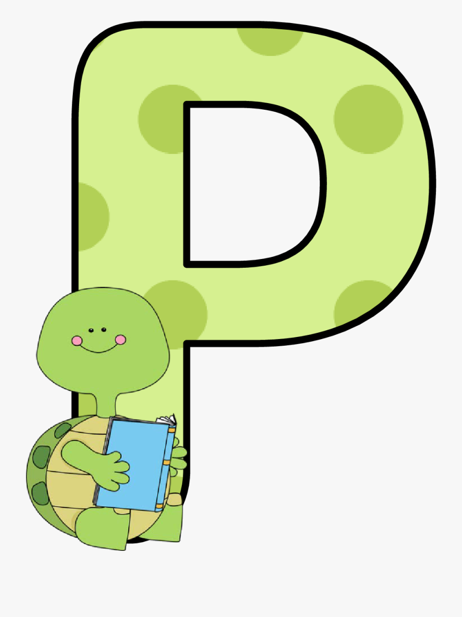 Letras Con Tortuga, Transparent Clipart