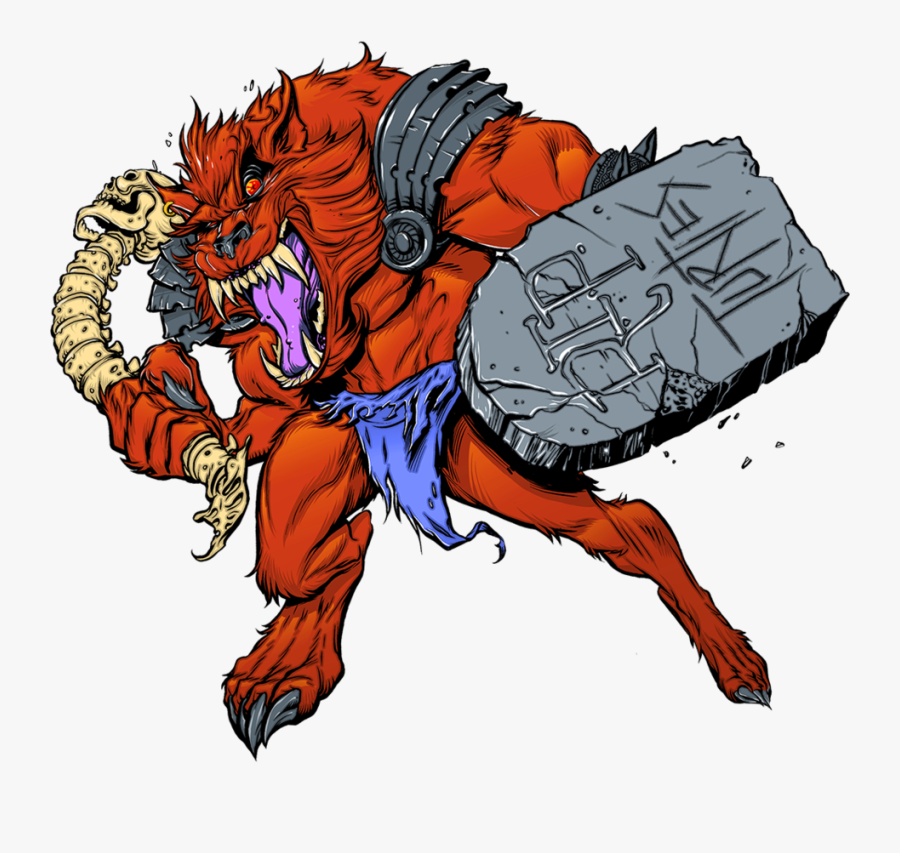 Muscle Clipart Turtle - Tokka And Rahzar, Transparent Clipart