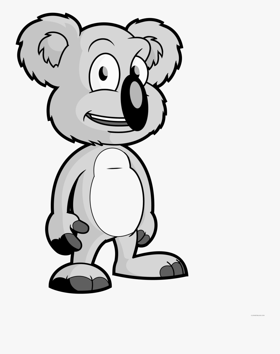 Clipartblack Com Animal Free - Transparent Cartoon Koalas, Transparent Clipart