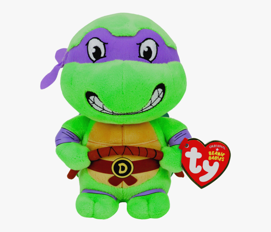 Tmnt Donatello Beanie Babies - Teenage Mutant Ninja Turtle Baby Raphael, Transparent Clipart