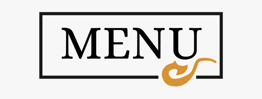 Fishhook Website Menu Graphic - Calligraphy, Transparent Clipart