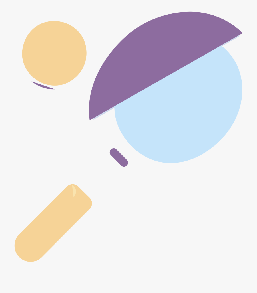 Tennis Racquet Icon - Circle, Transparent Clipart