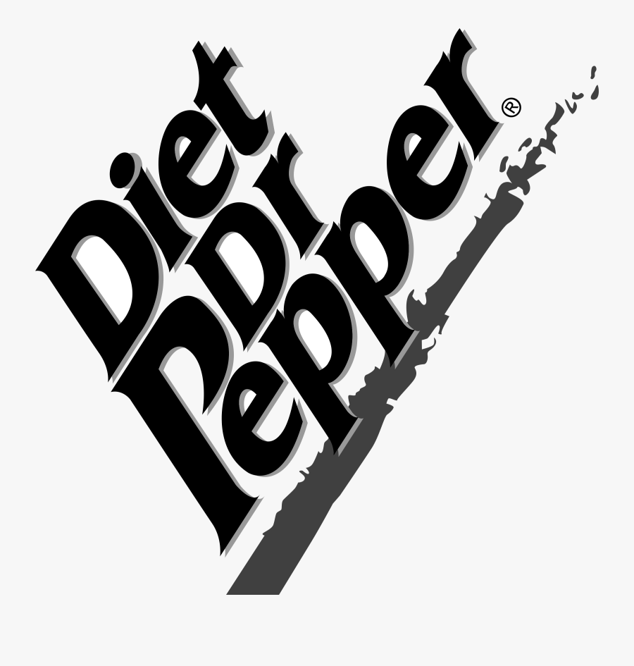 Diet Dr Pepper, Transparent Clipart
