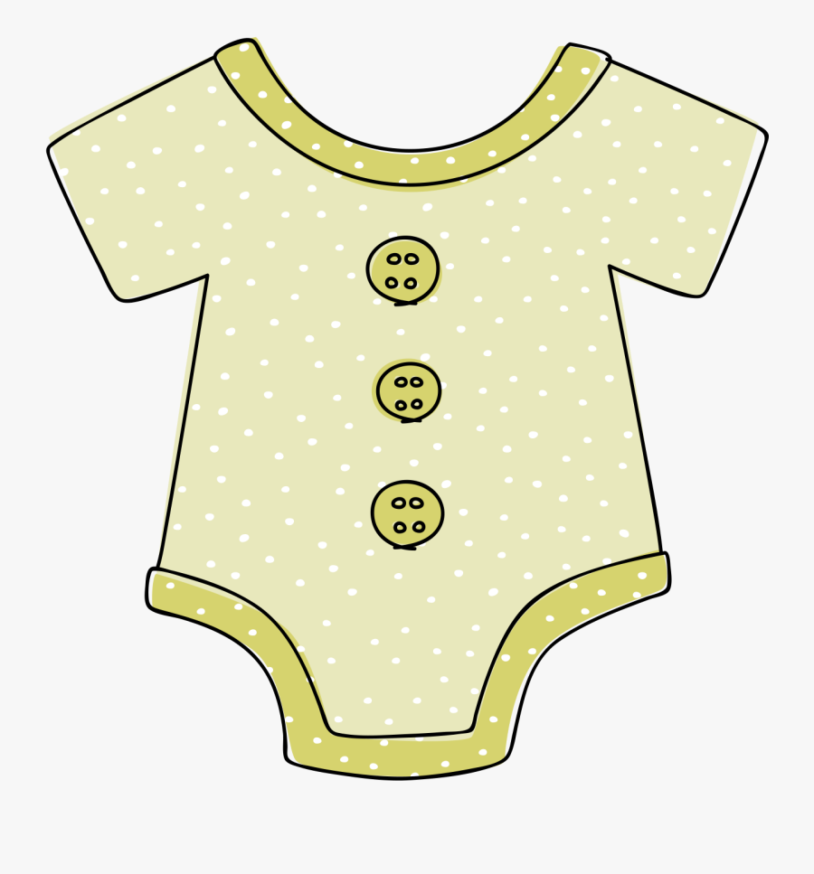 Baby Shower Clip Art - Maillot, Transparent Clipart
