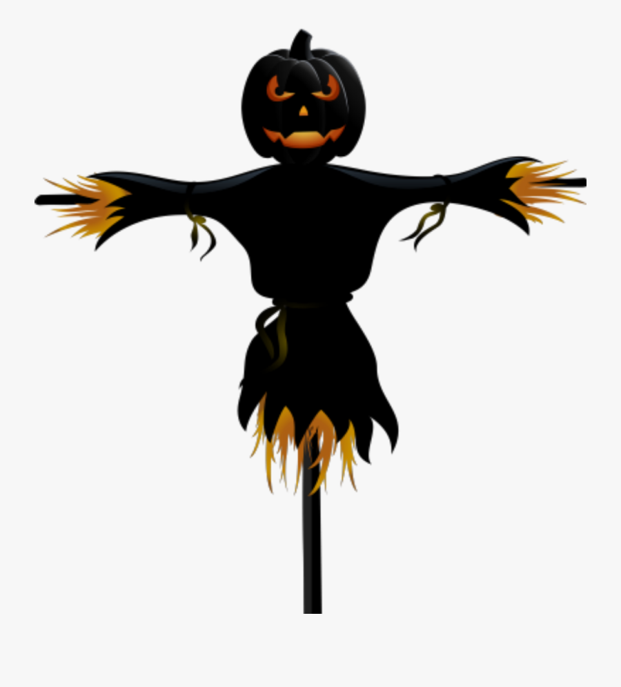 #scarecrow #scary #halloween #pumpkin - Transparent Background Halloween Png, Transparent Clipart