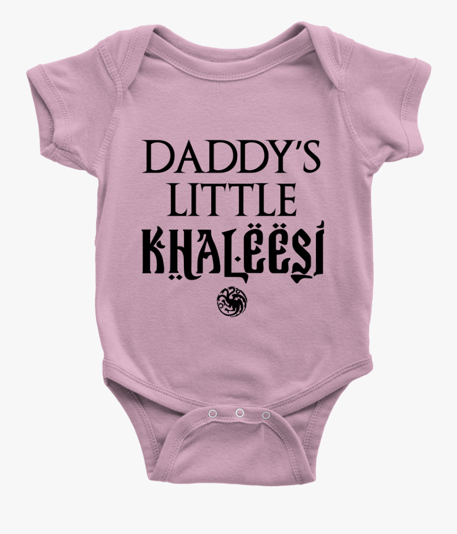 Transparent Dachshund Silhouette Png - Daddy's Little Khaleesi Onesie, Transparent Clipart