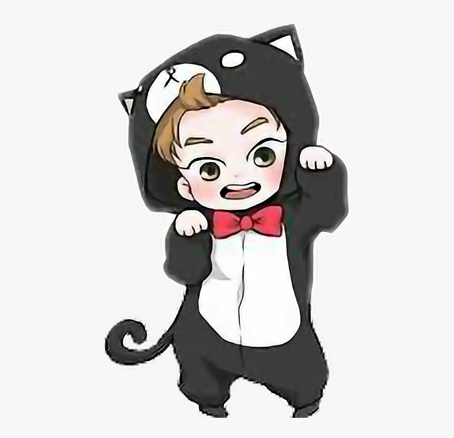 Exo Chibi Xiumin, Transparent Clipart