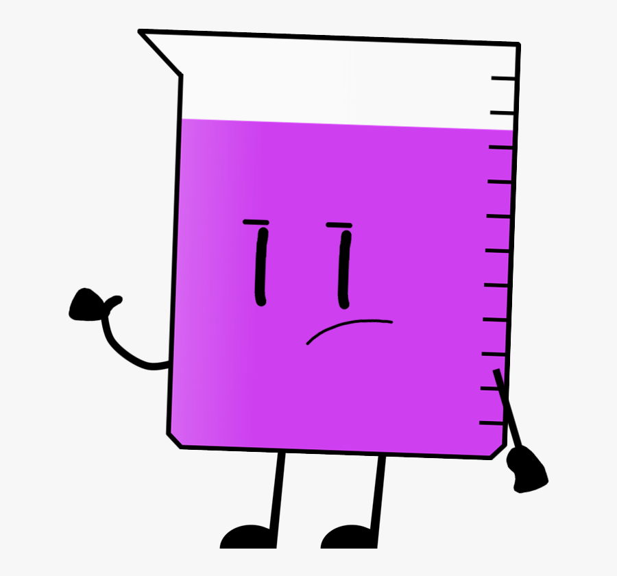 Anthropomorphous Adventures Wiki - Bfdi Beaker, Transparent Clipart