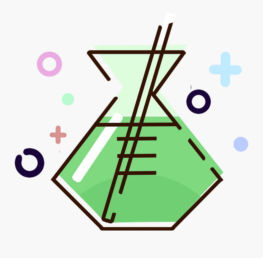 Mbe School Supplies Beakers Glass Rods Png And Psd - Cartoon School Supplies Png, Transparent Clipart