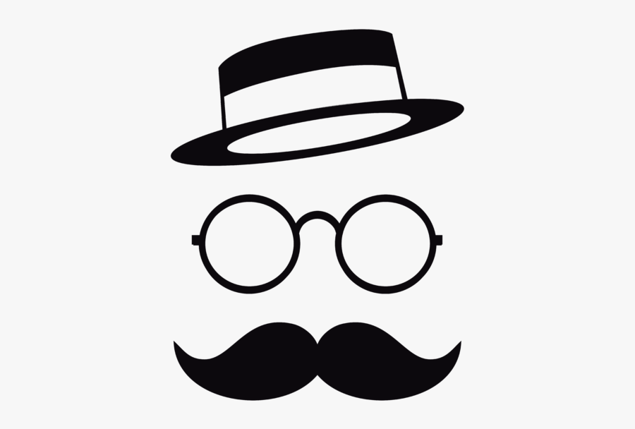 Glasses And Moustache, Transparent Clipart