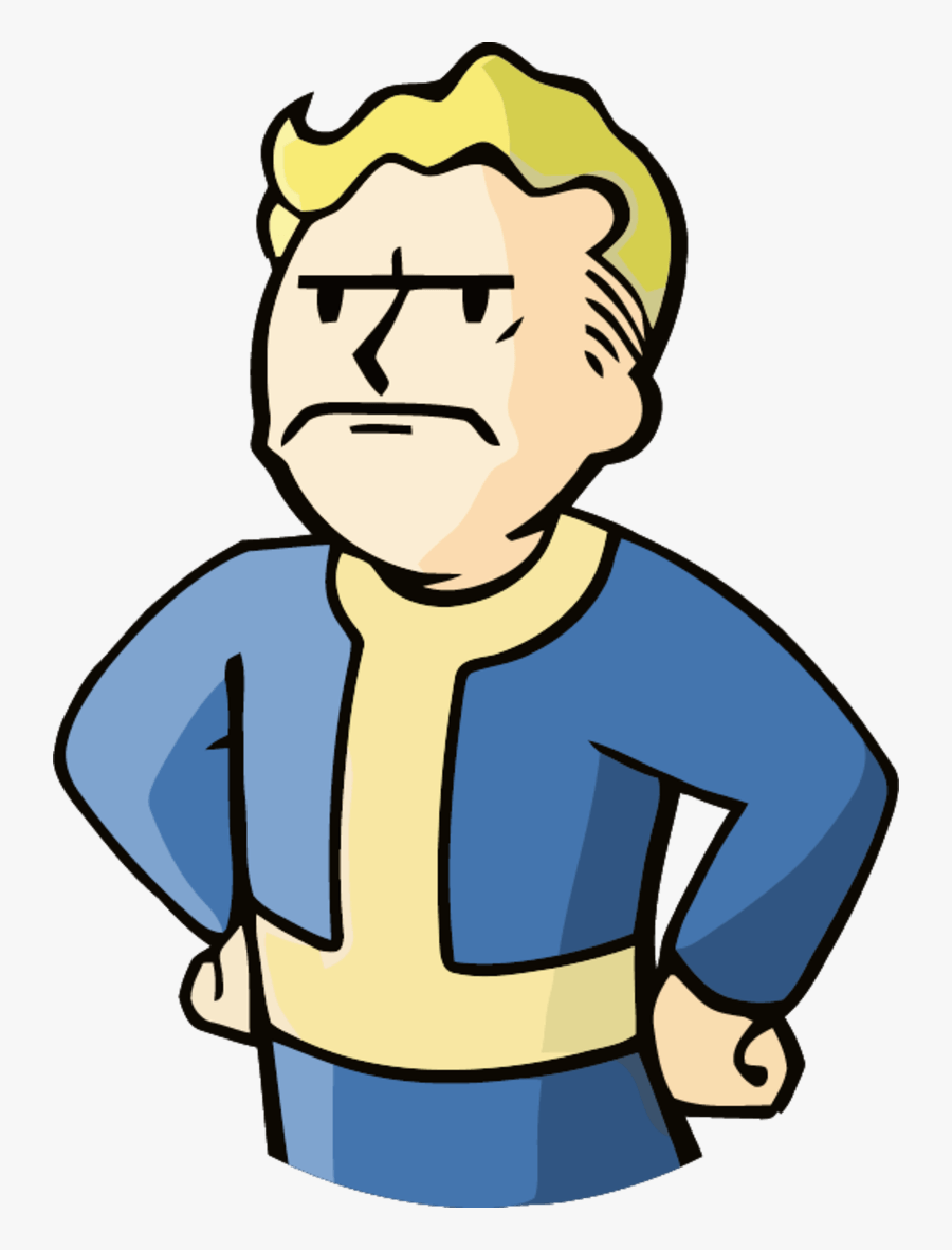 Lack Of Fallout 4 Imgur - Vault Boy Transparent, Transparent Clipart