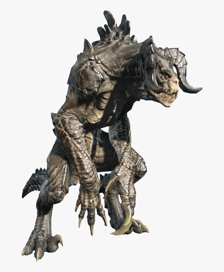 Fallout 4 Deathclaw - Deathclaw Fallout 4, Transparent Clipart