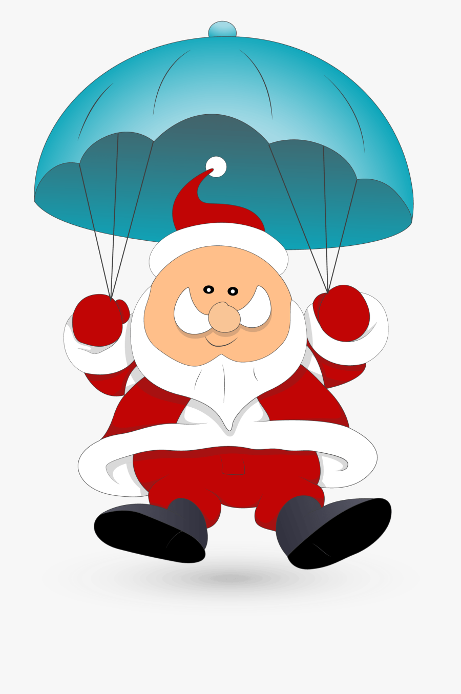 Santa Haydock Commercial Vehicles - Santa Claus Body Clipart, Transparent Clipart