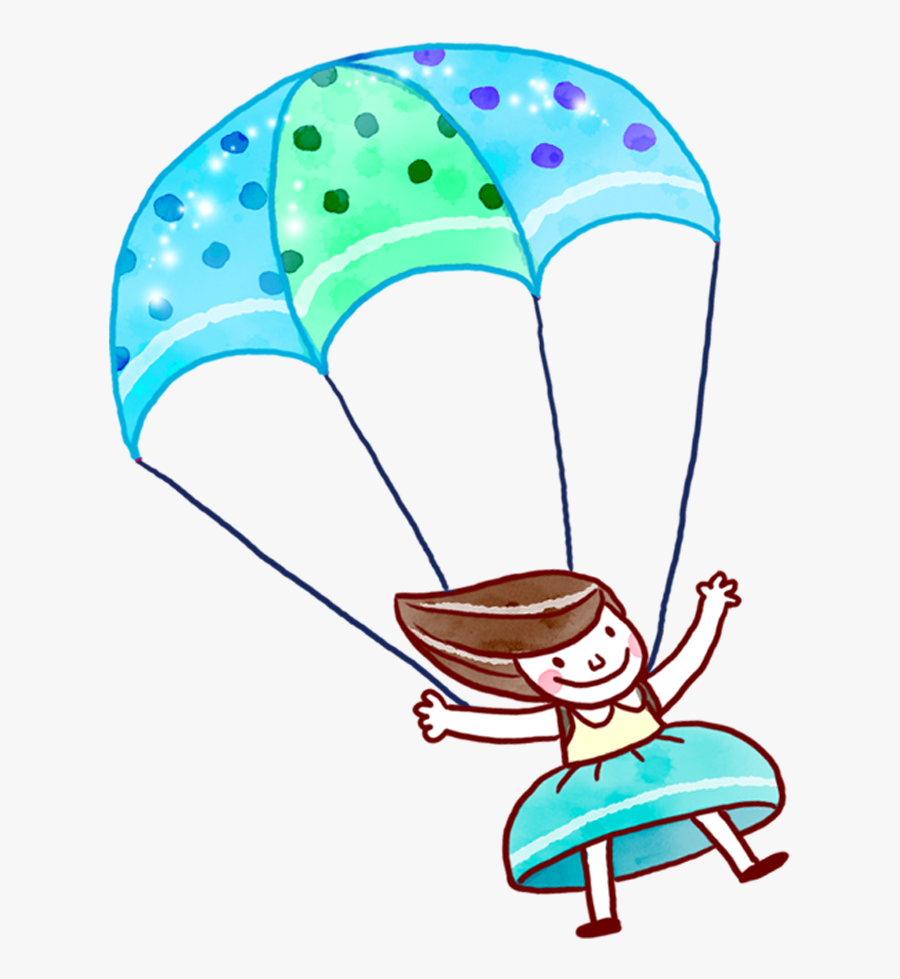 Parachute Clipart Lander Cartoon Parachute Drawing , Free Transparent