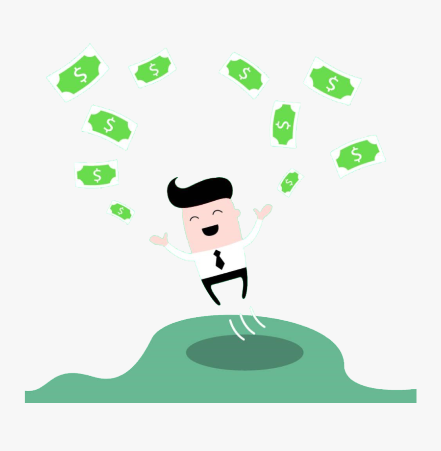 Money Cartoon Clip Art - Money Cartoon Png, Transparent Clipart