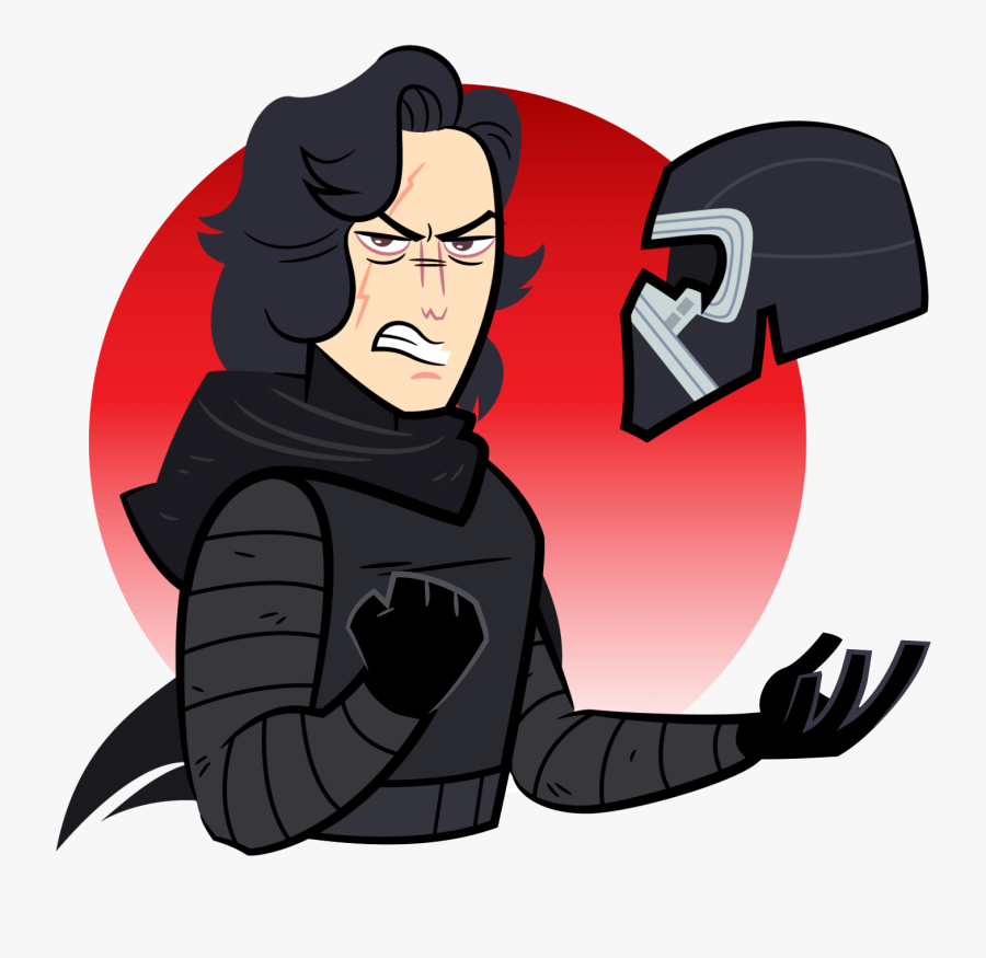 Star Wars The Last Jedi Animated Facebook Messaging - Cartoon, Transparent Clipart