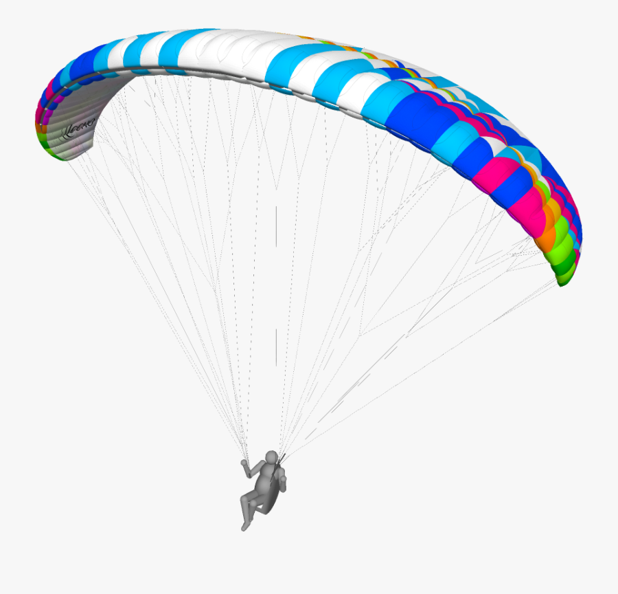Parachuting, Transparent Clipart