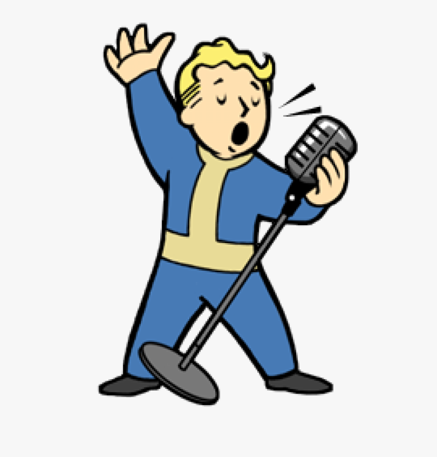 Transparent Fallout New Vegas Png - Vault Boy, Transparent Clipart