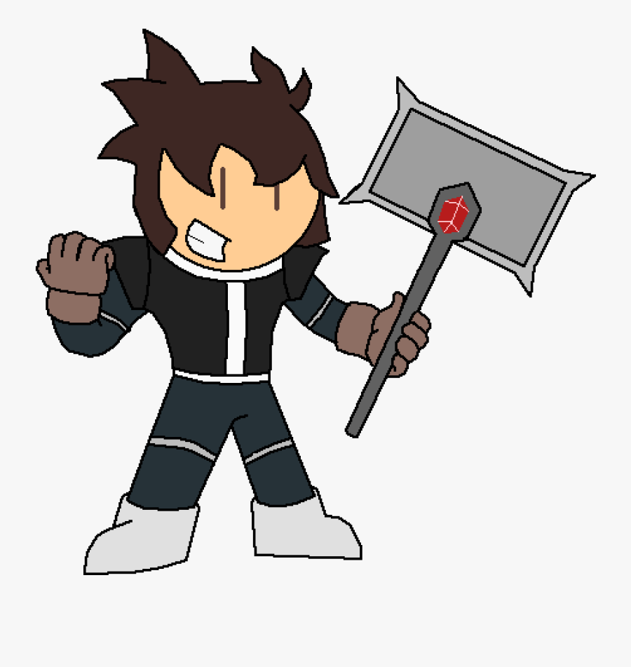 Hammer Man Clipart , Png Download - Cartoon, Transparent Clipart
