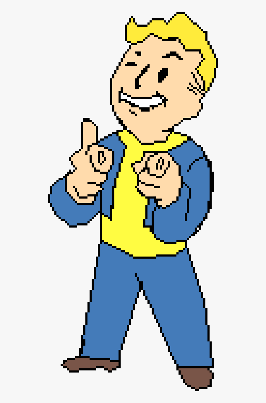 Fallout 4 Vault Boy Charisma Clipart , Png Download, Transparent Clipart