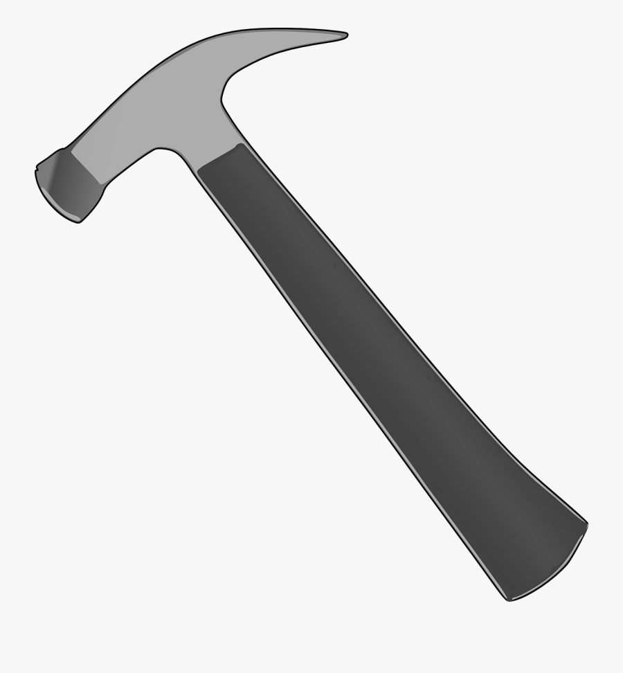 Animated Picture Of A Hammer, Transparent Clipart