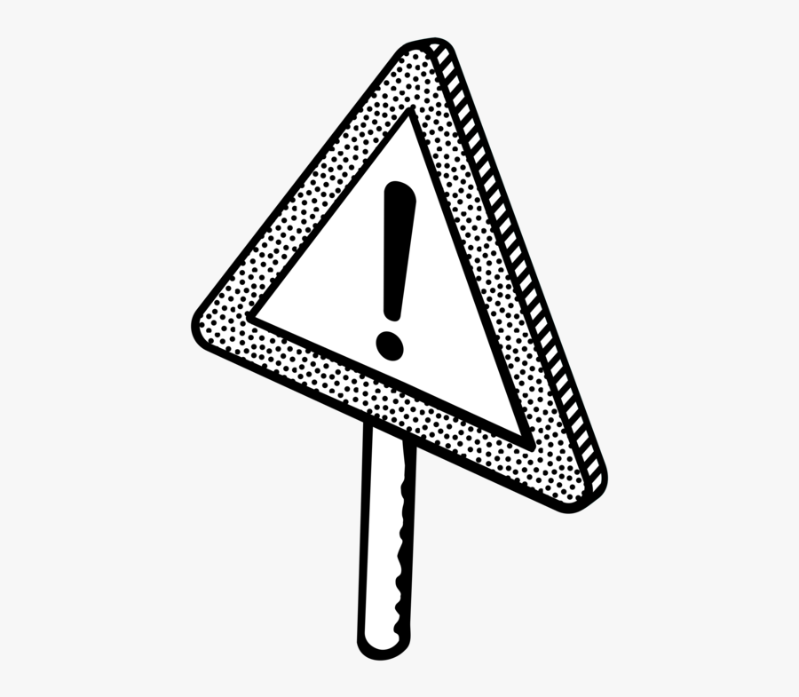 Triangle,area,symbol - Achtung Clipart, Transparent Clipart