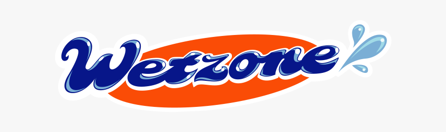 Wet Zone Car Wash Logo, Transparent Clipart