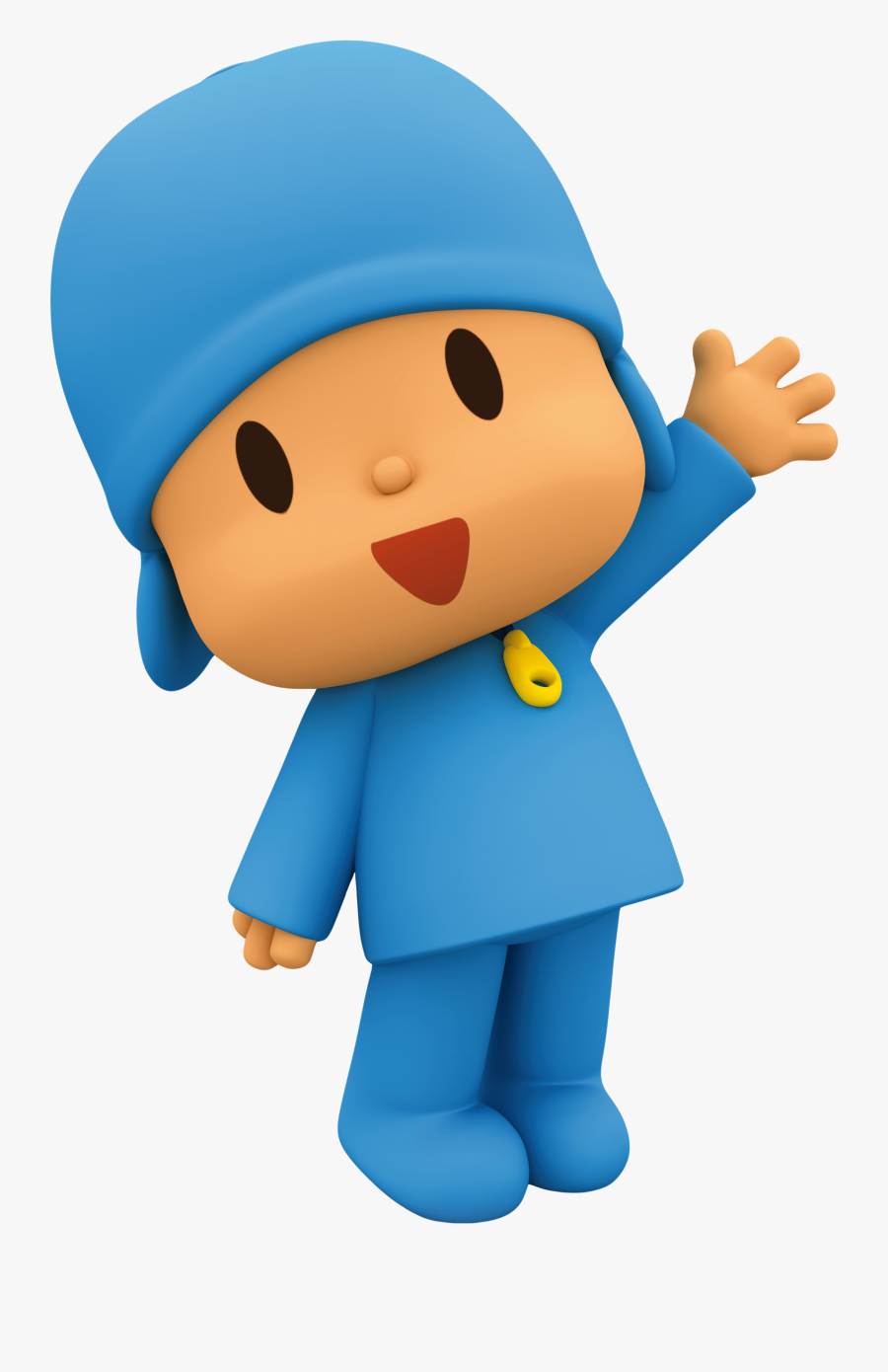 Television Show Animation Child Pocoyo Transparent - Tv Show Blue Cartoon, Transparent Clipart