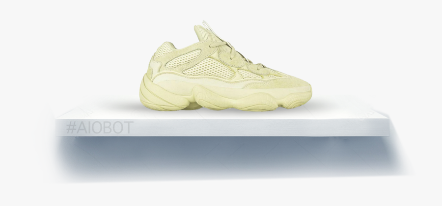 A Major Discount On The Yeezy 500 Super Moon Yellow - Sneakers, Transparent Clipart