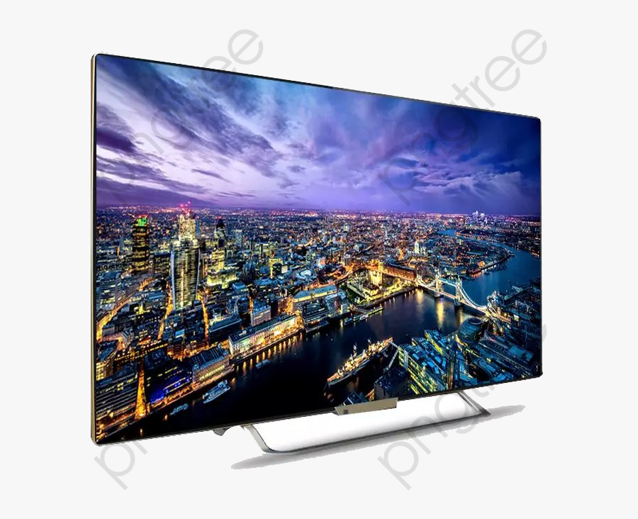 Transparent Tv Clipart - London Skyline At Night, Transparent Clipart