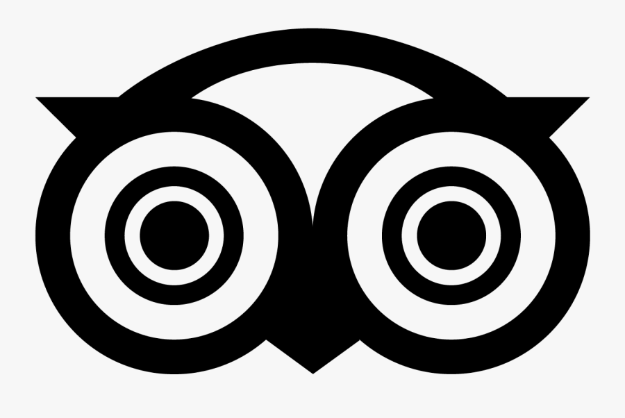 Transparent Owl Silhouette Clipart - Transparent Trip Advisor Logo, Transparent Clipart