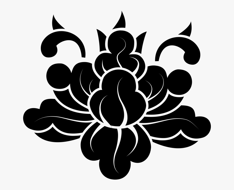 Flowers Silhouette Transparent Png Image - Transparent Silhouette Of Flowers, Transparent Clipart