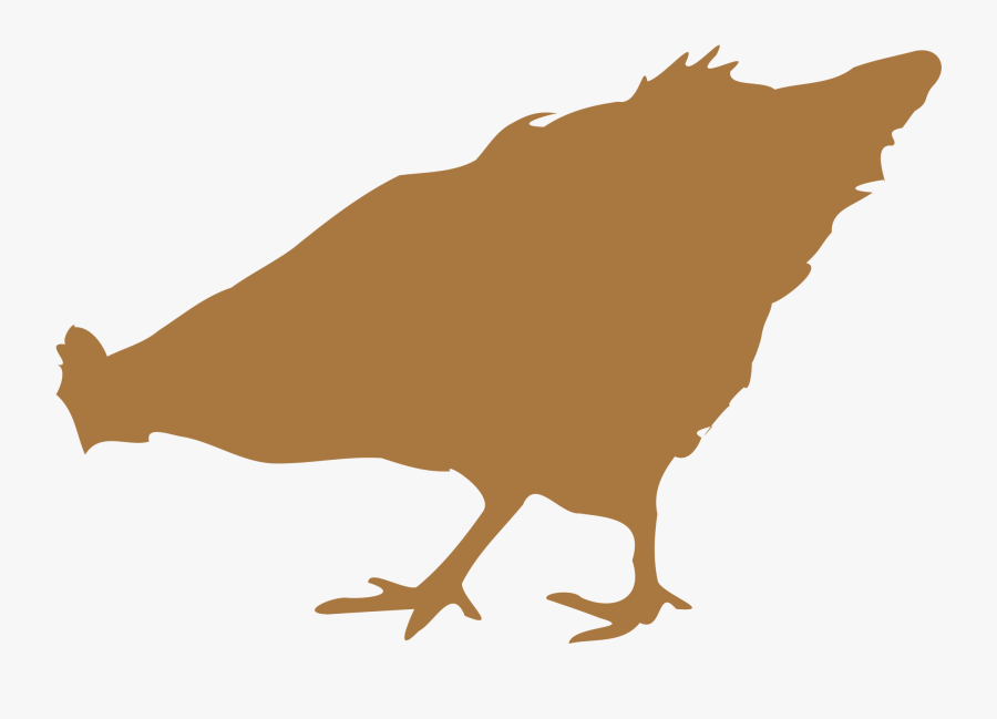 Chicken Silhouette Png - Bordure Clipart Gratuit Poule, Transparent Clipart