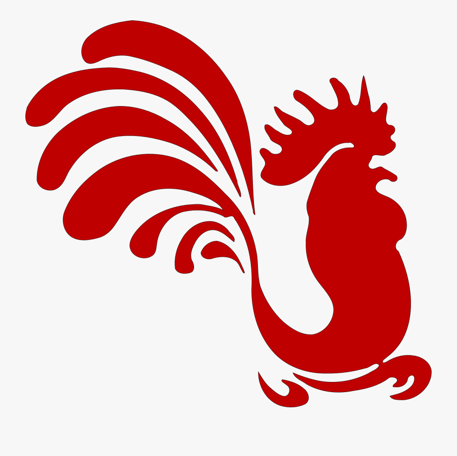 Rooster, Cock, Hen, Farm Animal, Silhouette, Vintage - Chicken Vector, Transparent Clipart