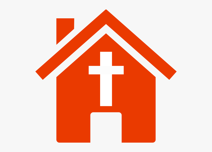 Church House Clip Art At Clker - Home Icon Vector Png, Transparent Clipart