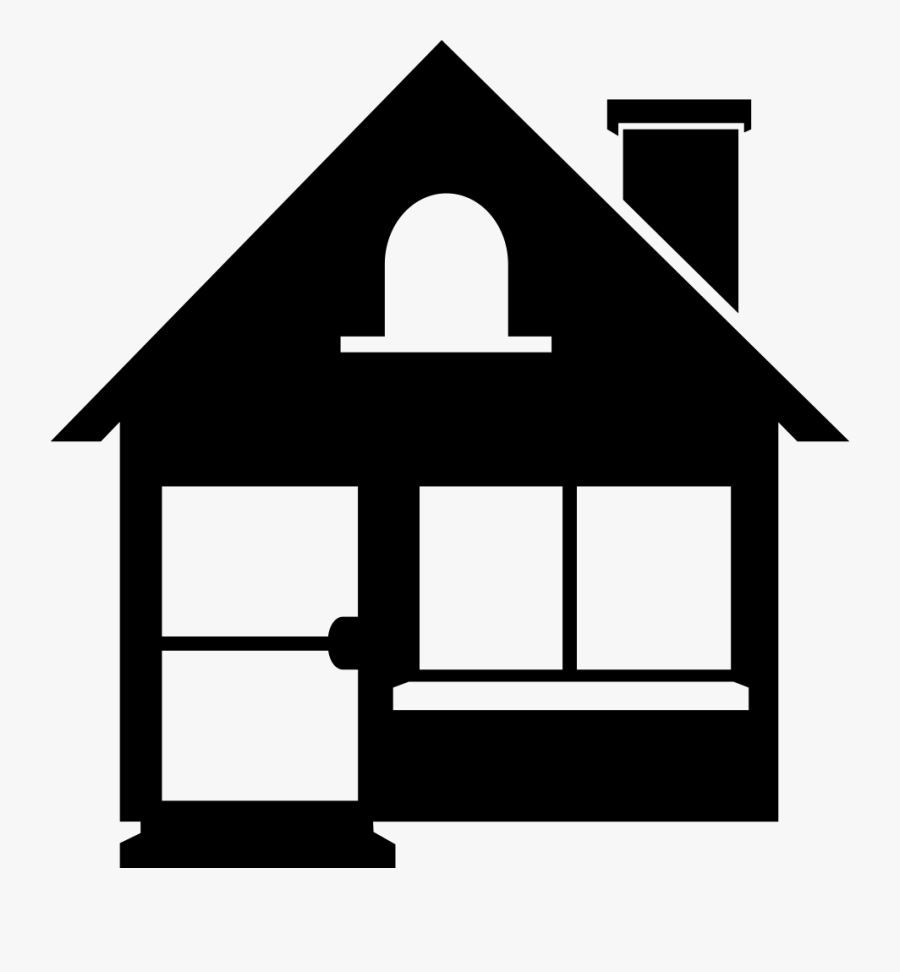 Vector Graphics Clip Art Silhouette Image House - House Icon Instagram, Transparent Clipart