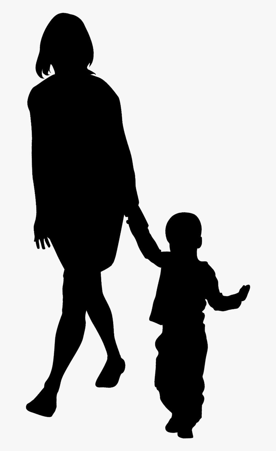 Silhouette Man, Transparent Clipart