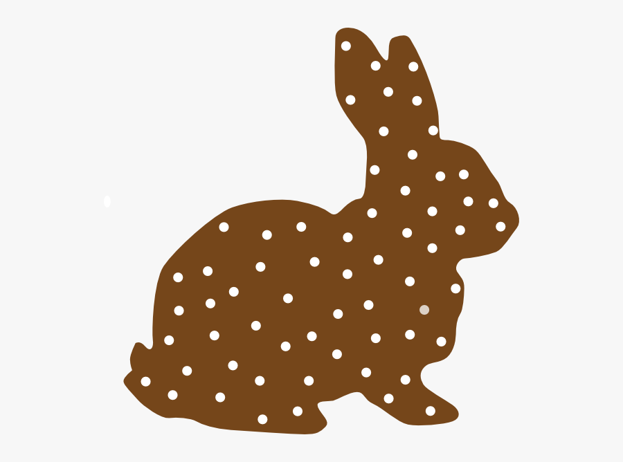 Polka Dot Bunny Clip Art, Transparent Clipart