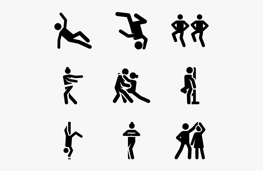 Dance Styles - Dance Vector Icon, Transparent Clipart