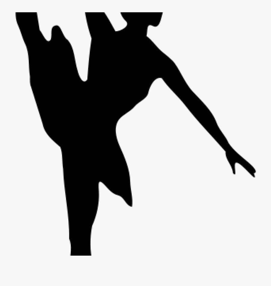 Free Dance Clip Art Dance Clipart Black And White Free - Ballet Dancer Silhouette, Transparent Clipart