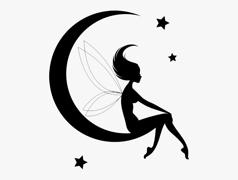 Tinker Bell Fairy Silhouette Clip Art - Happy Fathers Day Cute, Transparent Clipart