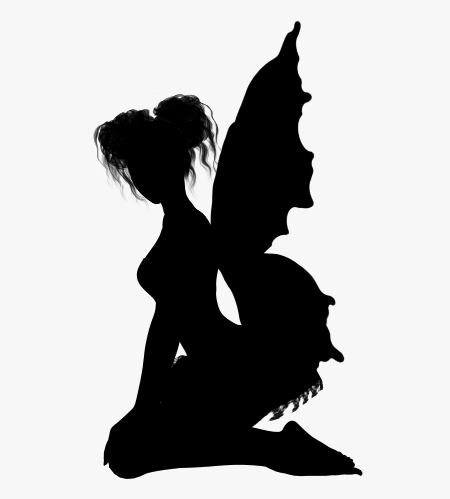 Hadas Blanco Y Negro, Transparent Clipart