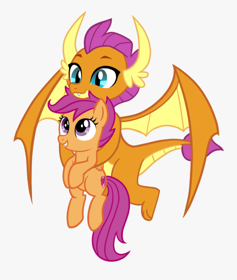 Thecheeseburger, Carrying, Cute, Cutealoo, Dragon, - Mlp Smolder, Transparent Clipart
