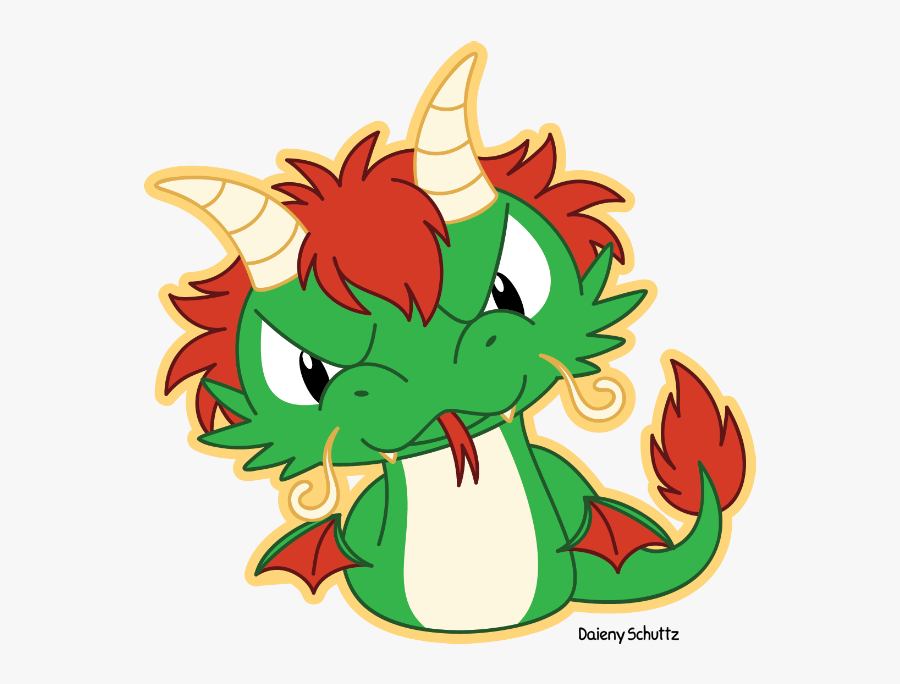 Chinese Dragon Clipart Chibi - Cute Chinese Dragon Transparent, Transparent Clipart