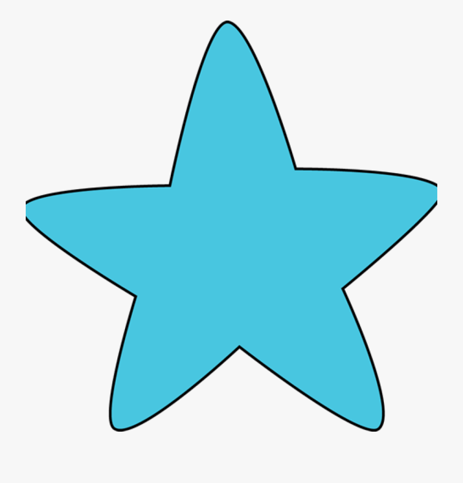 Blue Star Clip Art Blue Star Clipart Blue Rounded Star - Stars Mycute Graphics Clipart, Transparent Clipart